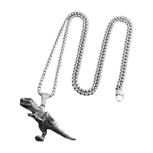 Generisch Dinosaurier-Anhänger, Dinosaurier-Anhänger-Halskette,Dinosaurier-Schmuck Dinosaurier-Anhänger | Dinosaurier-Schmuck, Tier-Halskette, Dinosaurier-Anhänger, Tierschmuck für Damen und Herren von Generisch