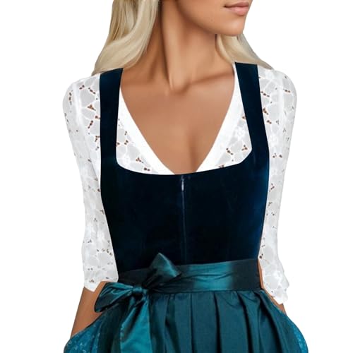 Generisch Dirndl Bluse Damen Spitze Dirndlbluse Weiß Kurzarm Trachtenbluse Dirndlbluse Flügelärmel Hochgeschlossen Oktoberfest Damen Outfit Elegante Spitzenbluse Dirndlblusen Schwarz Tracht Bluse Generisch Dirndl Bluse Damen Spitze Dirndlbluse Weiß Kurzarm Trachtenbluse Dirndlbluse Flügelärmel Hochgeschlossen Oktoberfest Damen Outfit Elegante Spitzenbluse Dirndlblusen Schwarz Tracht Bluse von Generisch