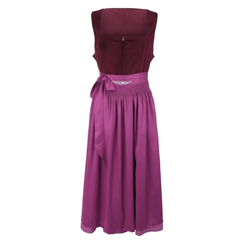 Generisch Dirndl Damen Midi Schwarz - Dirndlkleid mit Knopfleiste Trachtenmode Trachtenkleider Kleid für Oktoberfest Generisch Dirndl Damen Midi Schwarz - Dirndlkleid mit Knopfleiste Trachtenmode Trachtenkleider Kleid für Oktoberfest von Generisch