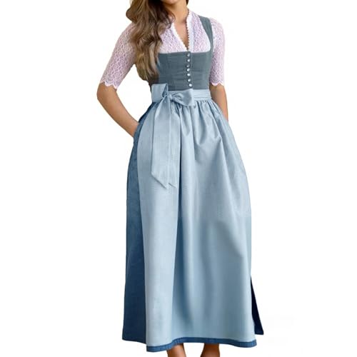 Generisch Dirndl Damen Midi Trachtenkleid Elegant Abendkleider Trachtenrock Dirndlkleid mit Spitze Dirndlkomplettsets Dirndle-Komplettsets Midi Dirndl Lang Dirndlbluse Oktoberfest-Kostüm Generisch Dirndl Damen Midi Trachtenkleid Elegant Abendkleider Trachtenrock Dirndlkleid mit Spitze Dirndlkomplettsets Dirndle-Komplettsets Midi Dirndl Lang Dirndlbluse Oktoberfest-Kostüm von Generisch