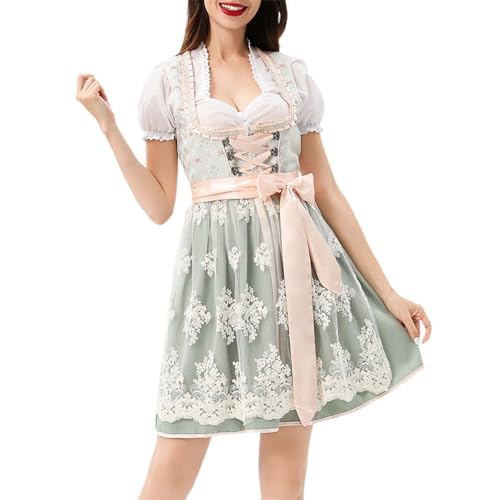 Generisch Dirndl Damen Midi Trachtenkleid Trachtenmode Trachtenrock Kleid für Oktoberfest Besondere Anlässe S-5XL Generisch Dirndl Damen Midi Trachtenkleid Trachtenmode Trachtenrock Kleid für Oktoberfest Besondere Anlässe S-5XL von Generisch