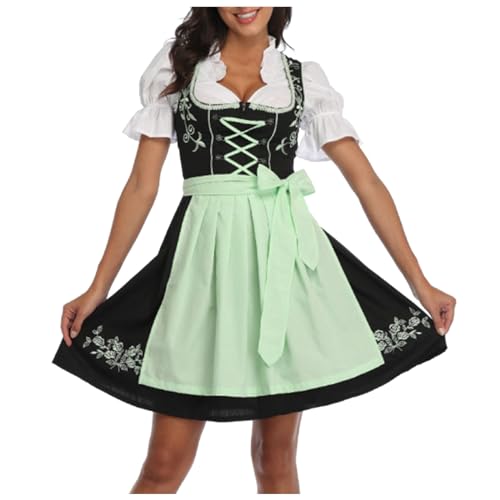 Generisch Dirndl Damen Midi Trachtenrock Kleid Oktoberfest Outfit mit Schürzen für Dirndlbluse Dirndlschürze Trachtenkleid Trachtenmode Halloween Kleider Generisch Dirndl Damen Midi Trachtenrock Kleid Oktoberfest Outfit mit Schürzen für Dirndlbluse Dirndlschürze Trachtenkleid Trachtenmode Halloween Kleider von Generisch