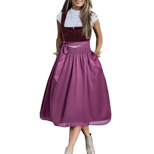 Generisch Dirndl Damen midi Lang Dirndls Trachtenkleid Trachtenrock DirndlKomplettsets Trachtenmode Trachten Damens mit 3 Teilig Dirndls Schürze Dirndlbluse Dirndl Für Damen Oktoberfest-Kleidung Generisch Dirndl Damen midi Lang Dirndls Trachtenkleid Trachtenrock DirndlKomplettsets Trachtenmode Trachten Damens mit 3 Teilig Dirndls Schürze Dirndlbluse Dirndl Für Damen Oktoberfest-Kleidung von Generisch