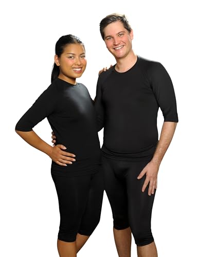 Generisch EMS Kleidung für Damen und Herren im Set - innovative und langlebige EMS-Wäsche und Trainingstipps (XS) von Generisch