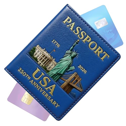 Generisch Edition Passport Cover - Langlebige Reisedokumenthalterin - Kratzer -Proof -Passwallet | Kompakter reisender Organisator, Familienreisen Accessoire, Leichtes wesentliches für Männer Frauen von Generisch