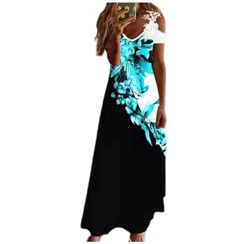 Generisch Elegantes Sommerkleid Damen Ärmelloses Chiffon Abendkleider, Lässiges Strandkleid Damen, Knöchellang, Crew Neck Generisch Elegantes Sommerkleid Damen Ärmelloses Chiffon Abendkleider, Lässiges Strandkleid Damen, Knöchellang, Crew Neck von Generisch