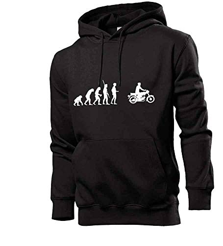 Generisch Evolution Simson Moped Männer Hoodie Sweatshirt Schwarz M von shirt84