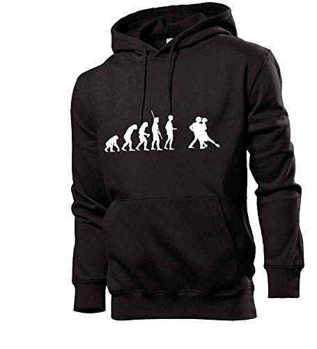 Generisch Evolution Tanzen Männer Hoodie Sweatshirt Schwarz XXL von Generisch
