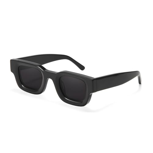 Generisch FHKQMLFQ-Acetate Thick Rectangle Sunglasses for Men Chunky Square Sunglasses Women Retro Shades UV400 Generisch FHKQMLFQ-Acetate Thick Rectangle Sunglasses for Men Chunky Square Sunglasses Women Retro Shades UV400 von Generisch