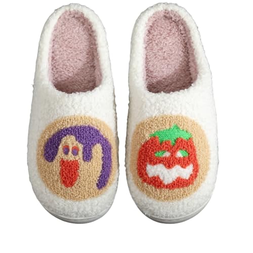 Generisch Filzpantoffeln Damen Mit Filzsohle - Hüttenschuhe Damen Filz Fussbettpantoffel Drinnen Slipper Leicht Pantoffeln Freizeit Pantoletten Herbst Freizeitschuhe Casual Hallenschuhe von Generisch