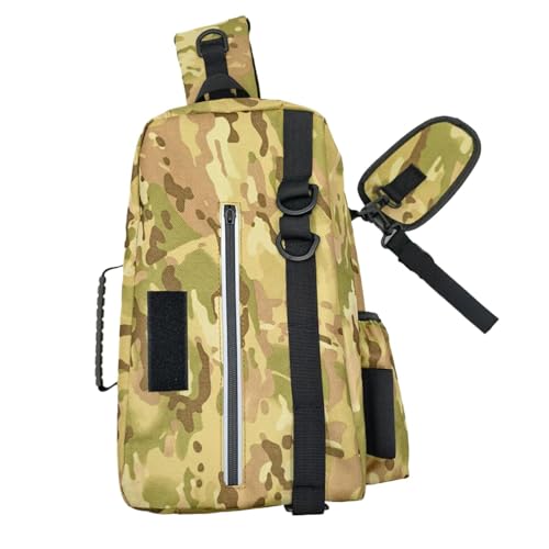 Generisch Fishing Tackle Bag, Oxford Fly Backpack, 13.78x1.18in Comfortable Storage Boxes Wraps, Multifunctional Tackles Pack, Outdoor Gear Set Adventures for Women and Men von Generisch