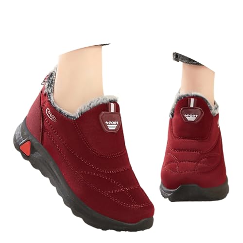Generisch Flach Stiefel Damen Veloursleder Ankle Boots Winter Westernstiefel mit Knielanger Langschaft Herbstschuhe Western Schlupfschuh-Design Ideal für Festivals Generisch Flach Stiefel Damen Veloursleder Ankle Boots Winter Westernstiefel mit Knielanger Langschaft Herbstschuhe Western Schlupfschuh-Design Ideal für Festivals von Generisch