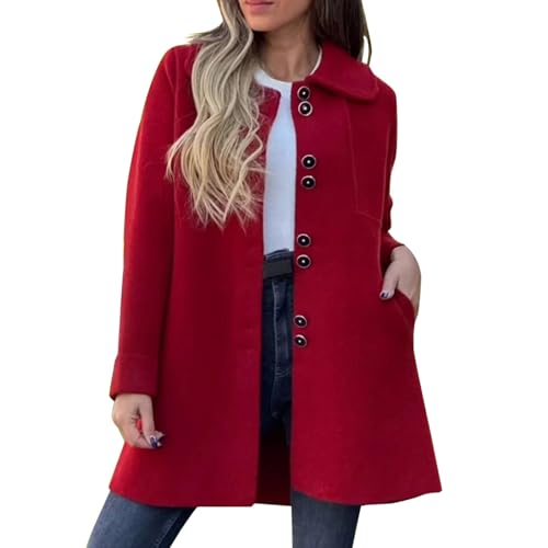 Generisch Fleecejacke Damen Sale, Damenbekleidung Sale, Wintermantel Damen Warm Jacke Weste Bluse Shirts Mantel Sweatshirt Damen Jacken Große Größen, Ubergangsjacken Damen Frühjahr Sale von Generisch