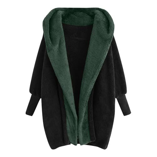 Generisch Fleecejacke Damen Winterjacke Damen Warm Teddyjacke Damen Mit Kapuze Lang Plüschjacke Steppjacke Damen Reißverschluss Langarm Sweatjacke Dicke Freizeit Wintermantel Kapuzenpullover(Green,S) Generisch Fleecejacke Damen Winterjacke Damen Warm Teddyjacke Damen Mit Kapuze Lang Plüschjacke Steppjacke Damen Reißverschluss Langarm Sweatjacke Dicke Freizeit Wintermantel Kapuzenpullover(Green,S) von Generisch