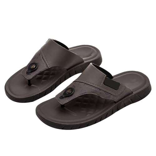 Generisch Flip Flops Damen Bequeme Keilabsatz Sandalen Leicht Rutschfest Wasserfest Sommerschuhe Arch Support Open Toe Freizeit Strandschuhe von Generisch