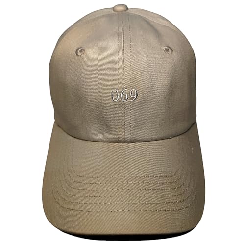 Generisch Frankfurt Cap 069 Mütze Kappe FFM Merch Geschenk Herren beige von Generisch