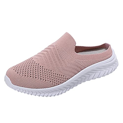 Generisch Freizeit Schuhe Outdoor-Mode Frauen lässige Slip on atmungsaktive Keile Damen- (39) von Generisch