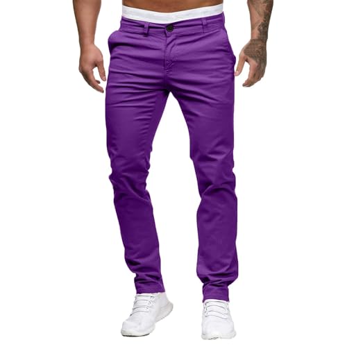 Generisch Freizeithose Herren Elegant Jeans Herren Stretch Schlupfhose Baggy Cargohosen Für Herren Sommerhose Angebote des Tages Heute Lila XXL Generisch Freizeithose Herren Elegant Jeans Herren Stretch Schlupfhose Baggy Cargohosen Für Herren Sommerhose Angebote des Tages Heute Lila XXL von Generisch