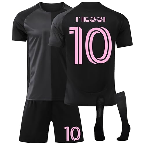 Generisch Fußball Trikot Set für Kinder Nr.10 Fußball Training Skleidung Schnell Trocknendes Atmungsaktives Fußballtrikot mit Fußball-T-Shirt Shorts Stutzen Kinder/Erwachsener (A10, 26(10-11 Jahre)) Generisch Fußball Trikot Set für Kinder Nr.10 Fußball Training Skleidung Schnell Trocknendes Atmungsaktives Fußballtrikot mit Fußball-T-Shirt Shorts Stutzen Kinder/Erwachsener (A10, 26(10-11 Jahre)) von Generisch