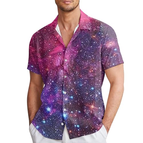 Generisch Galaxy Hemd Herren Galaxie Hemden Regular Fit Sommer Hawaiihemden Space Star Strandhemden Kurzarm Lässige Button Down Sommerhemden Galaxy Shirt Karneval Party Freizeithemd Generisch Galaxy Hemd Herren Galaxie Hemden Regular Fit Sommer Hawaiihemden Space Star Strandhemden Kurzarm Lässige Button Down Sommerhemden Galaxy Shirt Karneval Party Freizeithemd von Generisch