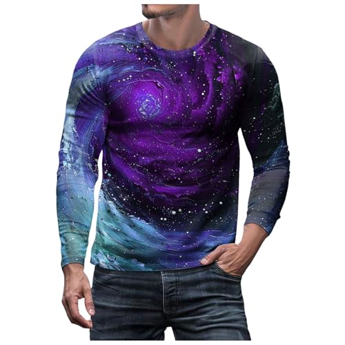 Generisch Galaxy T-shirts für Herren, Tshirt Herren Weltraum Galaxie Motiv T-shirts Langarm Rundhals 3D Bedrucken Universum Sonnensystem Planeten T Shirt Männer Lässige Langarmshirt T-Shirt Generisch Galaxy T-shirts für Herren, Tshirt Herren Weltraum Galaxie Motiv T-shirts Langarm Rundhals 3D Bedrucken Universum Sonnensystem Planeten T Shirt Männer Lässige Langarmshirt T-Shirt von Generisch