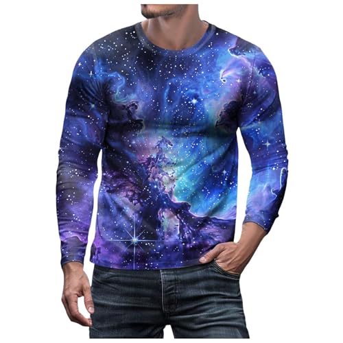 Generisch Galaxy T-shirts für Herren, Tshirt Herren Weltraum Galaxie Motiv T-shirts Langarm Rundhals 3D Bedrucken Universum Sonnensystem Planeten T Shirt Männer Lässige Langarmshirt T-Shirt Generisch Galaxy T-shirts für Herren, Tshirt Herren Weltraum Galaxie Motiv T-shirts Langarm Rundhals 3D Bedrucken Universum Sonnensystem Planeten T Shirt Männer Lässige Langarmshirt T-Shirt von Generisch
