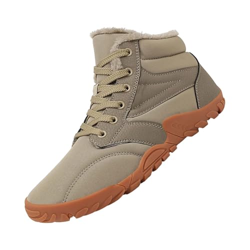 Generisch Gefütterte Sneaker Herren, Winterstiefel Rutschfest Winterschuhe Flache Sohle Schneeschuhe Warm Schlupfschuhe Weich Schnürschuhe Halbhoch Stiefel Einfarbig Sportschuhe Wanderschuhe Generisch Gefütterte Sneaker Herren, Winterstiefel Rutschfest Winterschuhe Flache Sohle Schneeschuhe Warm Schlupfschuhe Weich Schnürschuhe Halbhoch Stiefel Einfarbig Sportschuhe Wanderschuhe von Generisch