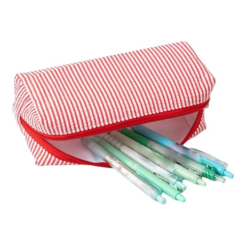 Generisch Gestickter Bleistiftbeutel - vielseitiger Stiftspeicherorganisator für Schüler, Reiseschule mit Reißverschluss, Multi -Purpose -Fall für Büros, Vorschule, Studienkunstklasse, 8.27x3.15in von Generisch