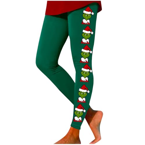 Generisch 𝑮𝒓𝒊𝒏𝒄𝒉 Leggings Damen Lustig Weihnachten Druck Strumpfhose Mode Weihnachts Muster Yogahose Trend Karikatur Laufhose Leicht Stretch Leggins Weich Bequeme Thermoleggings Generisch 𝑮𝒓𝒊𝒏𝒄𝒉 Leggings Damen Lustig Weihnachten Druck Strumpfhose Mode Weihnachts Muster Yogahose Trend Karikatur Laufhose Leicht Stretch Leggins Weich Bequeme Thermoleggings von Generisch