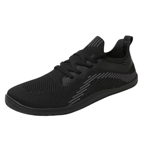 Generisch Gummistiefeletten Damen Wasserdicht Schuhe Sportschuhe für Männer und Frauen,Paare,Flussverfolgungsschuhe,Wandern,Waten,Strand,Schwimmen,Schnelltrocknende Socken Sneaker Herren (Black,44) von Generisch