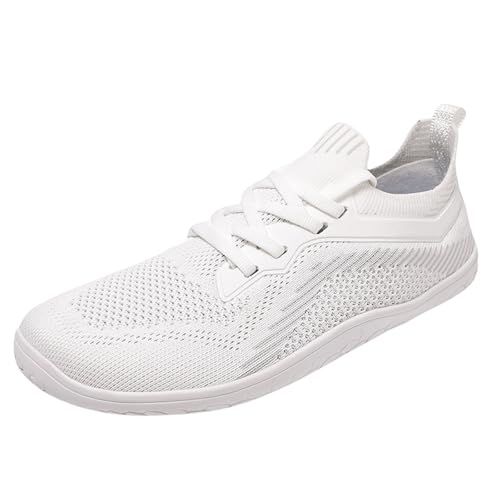 Generisch Gummistiefeletten Damen Wasserdicht Schuhe Sportschuhe für Männer und Frauen,Paare,Flussverfolgungsschuhe,Wandern,Waten,Strand,Schwimmen,Schnelltrocknende Socken Sneaker Herren (White,39) von Generisch