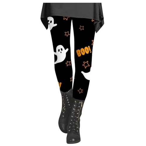 Generisch HUIFUAO Halloween-Leggings für Damen, Kürbis, Halloween, Pyjama-Hose, Halloween-Leggings, Halloween-Kostüme, Übergröße für Damen, Z02 Schwarz, XXL Generisch HUIFUAO Halloween-Leggings für Damen, Kürbis, Halloween, Pyjama-Hose, Halloween-Leggings, Halloween-Kostüme, Übergröße für Damen, Z02 Schwarz, XXL von Generisch