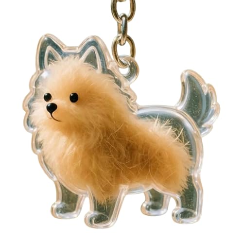 Generisch Haarschmuck-Anhänger Zur Erinnerung An Haustiere | Schlüsselanhänger Schmuck,Anhänger Behälter Charm Aufbewahrung Für Mädchen Männer Frauen Fans Handtasche Tasche von Generisch