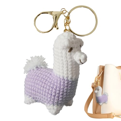 Generisch Häkeltiere | Alpaka Deko,Motivierendes Handgefertigtes Strickaccessoire Für Frauen Mädchen Kinder Erwachsene Lehrer Dankeschön Abschlussgeschenk von Generisch