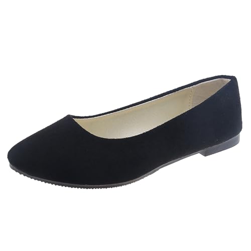 Generisch Halbschuhe Damen Ballerina Ballettschuhe für Damen, Bequeme Schlupfschuhe, Arbeitsschuhe, Walking, Casual Wanderschuhe Sommerschuhe (41) von Generisch