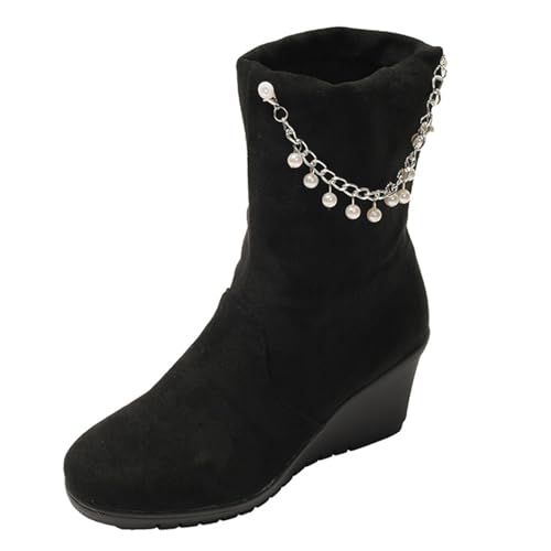 Generisch Halbstiefel Damen Ankle Boots Modisch Keilabsatz Plateausohle Schlupfstiefel Knöchelhoch Warm Bequem Elegante Damenstiefel Herbst Winter Schuhe Freizeitstiefel Stiefeletten Generisch Halbstiefel Damen Ankle Boots Modisch Keilabsatz Plateausohle Schlupfstiefel Knöchelhoch Warm Bequem Elegante Damenstiefel Herbst Winter Schuhe Freizeitstiefel Stiefeletten von Generisch