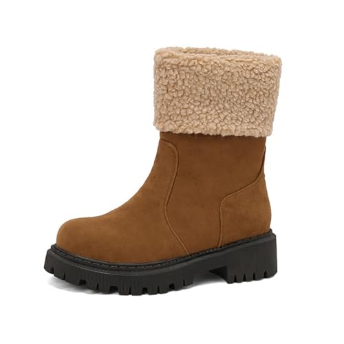 Generisch Halbstiefel Damen Elegant Schlupfschuhe rutschfeste Sohle Schlupfstiefel Bequem Damenschuhe Damenstiefel Retro Stiefeletten Reitstiefel Freizeit Outdoor Ankle Boots Generisch Halbstiefel Damen Elegant Schlupfschuhe rutschfeste Sohle Schlupfstiefel Bequem Damenschuhe Damenstiefel Retro Stiefeletten Reitstiefel Freizeit Outdoor Ankle Boots von Generisch