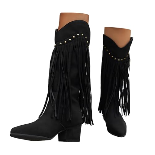 Generisch Halbstiefel Mittelalter Damen Kurzstiefel mit Fransen Stiefeletten Retro Schlupfstiefeletten Festliche Winterstiefel Trekking Fussbett Übergangsstiefel Outdoor Bootsschuhe Generisch Halbstiefel Mittelalter Damen Kurzstiefel mit Fransen Stiefeletten Retro Schlupfstiefeletten Festliche Winterstiefel Trekking Fussbett Übergangsstiefel Outdoor Bootsschuhe von Generisch