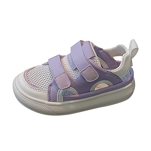Generisch Hallenschuhe Mädchen Schuhe Kinder Sport Wanderschuhe Minimalistische Straßenlaufschuhe Mesh Sneaker Outdoor Barfussschuhe rutschfest Straßenlaufschuhe für Drinnen und Draußen von Generisch