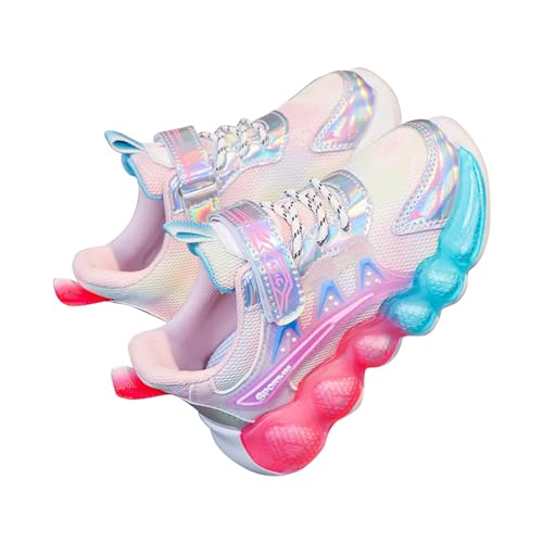 Generisch Hallenschuhe Mädchen Schuhe Kinder rutschfest Wanderschuhe Freizeit Wanderschuhe Minimalistische Sneaker Outdoor Sneaker Mode Barfussschuhe Dicker Boden rutschfest frühling Sommer Autumn von Generisch