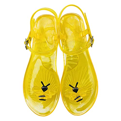 Generisch Hallux Valgus Sommer Flach Pantolette,Strandschuhe Leichte Hausschuhe OrthopäDische Slide Sport Sandalen Big Toe Hallux Valgus Schuhe Sommerschuhe Freizeitschuhe （Schwarz, Größe 36-43） von Generisch