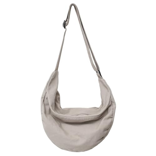 Generisch Handtasche Schwarz Elegant Umhängetasche Damen Tote Bag Women Shoulder Bag College Tote Leather Handbag Work Purse Männer Umhängetaschen (Grey,One Size) von Generisch