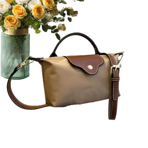 Generisch Handtasche mit Farbblock - schicker Tasche, strukturiertes Modell | Eleganter oberer Griffbeutel, wasserdicht von Generisch