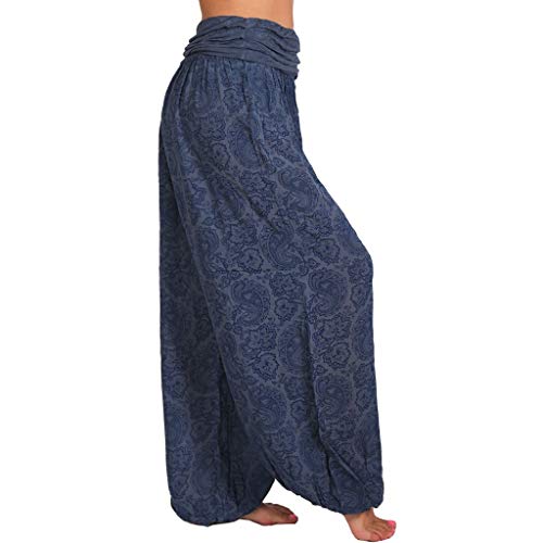Generisch Haremshose Damen Sommer Lang Pumphose Aladinhose mit Taschen Pluderhose zum Tanzen & Chillen Boho Print Sommerhose Damen Leicht Harem-Stil Hosen Casual Loose Stoffhose Freizeithose Generisch Haremshose Damen Sommer Lang Pumphose Aladinhose mit Taschen Pluderhose zum Tanzen & Chillen Boho Print Sommerhose Damen Leicht Harem-Stil Hosen Casual Loose Stoffhose Freizeithose von Generisch