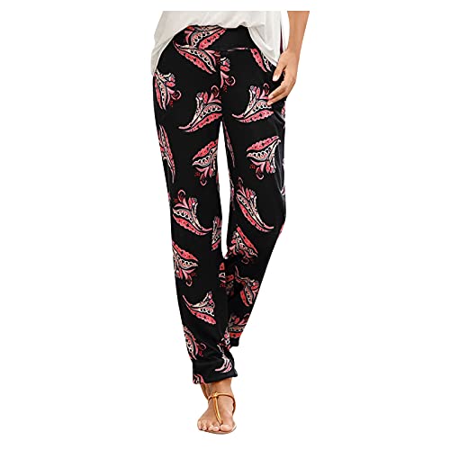 Generisch Haremshose Sommerhose Damen Leicht Lange Schlupfhose Boho Strandhose Palazzo Hosen High Waist Stoffhose Elegant Freizeithose Frauen Pants Stretch Mit Taschen Generisch Haremshose Sommerhose Damen Leicht Lange Schlupfhose Boho Strandhose Palazzo Hosen High Waist Stoffhose Elegant Freizeithose Frauen Pants Stretch Mit Taschen von Generisch
