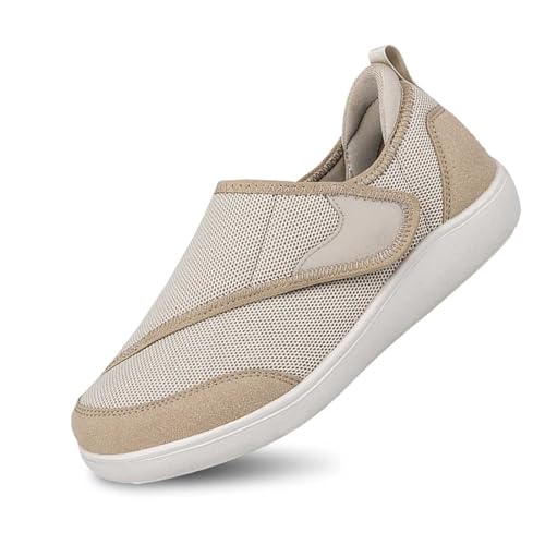 Generisch Hausschuhe Damen Herren Extra Weit mit Klettverschluss Walking Freizeit Verbands Schuhe für Geschwollene Füße Leichte Senioren Schuhe Generisch Hausschuhe Damen Herren Extra Weit mit Klettverschluss Walking Freizeit Verbands Schuhe für Geschwollene Füße Leichte Senioren Schuhe von Generisch