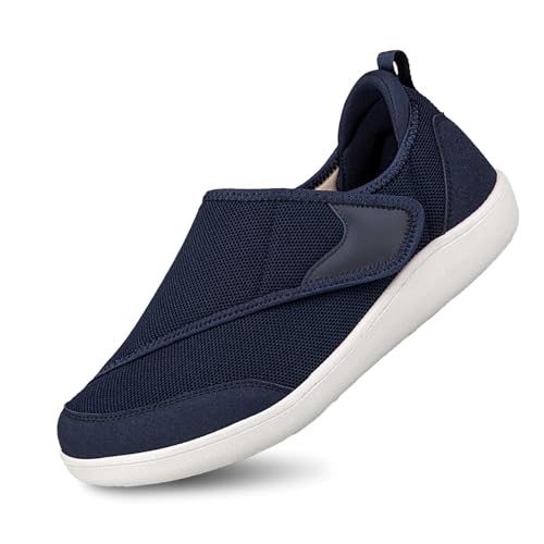 Generisch Hausschuhe Damen Herren Extra Weit mit Klettverschluss Walking Freizeit Verbands Schuhe für Geschwollene Füße Leichte Senioren Schuhe Generisch Hausschuhe Damen Herren Extra Weit mit Klettverschluss Walking Freizeit Verbands Schuhe für Geschwollene Füße Leichte Senioren Schuhe von Generisch