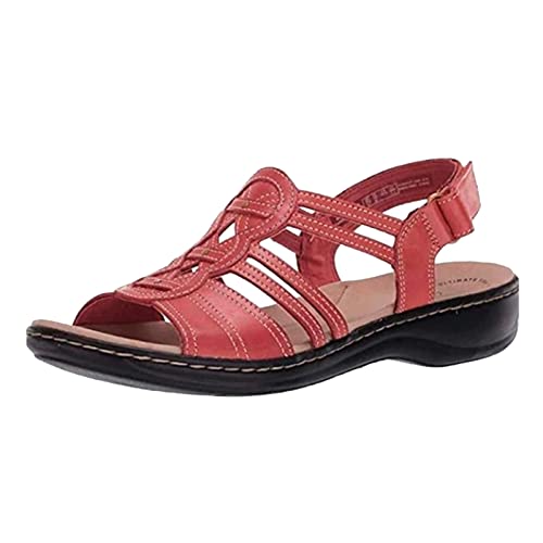 Generisch Hausschuhe Damen Pantoletten Damen Pantoletten- Modische Sandalen Mit 2 Verstellbaren Riemen - Herren Hausschuhe Mit Sohle Aus Feinstem Veloursleder Und Natur Kork-Fussbett von Generisch