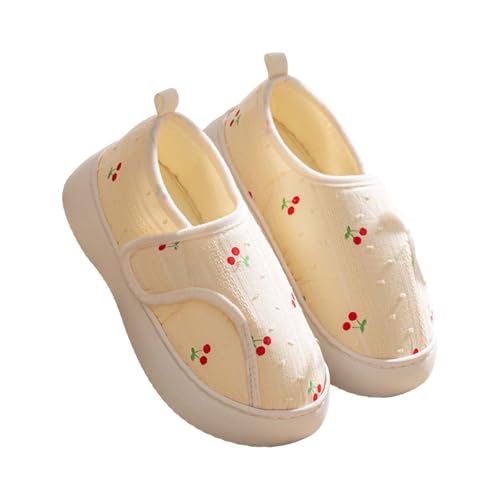 Generisch Hausschuhe Für Damen - Pantoffeln Damen Winter Niedliche Hauspantoffeln Schlappen Weiche Sohle Pantoletten Haushaltsschuhe Bequeme Baumwollschuhe Winterhausschuhe Modischer Freizeitschuhe von Generisch