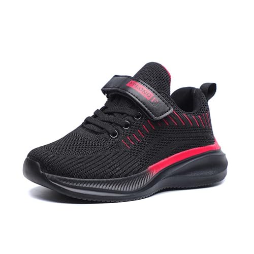 Generisch Hausschuhe Junge Mädchen Turnschuhe Atmungsaktiv Sneaker rutschfeste Outdoor Mesh Kinderschuhe Kids Hallenschuhe Basketballschuhe Walkingschuhe Weich Hausschuhe Traillaufschuhe von Generisch